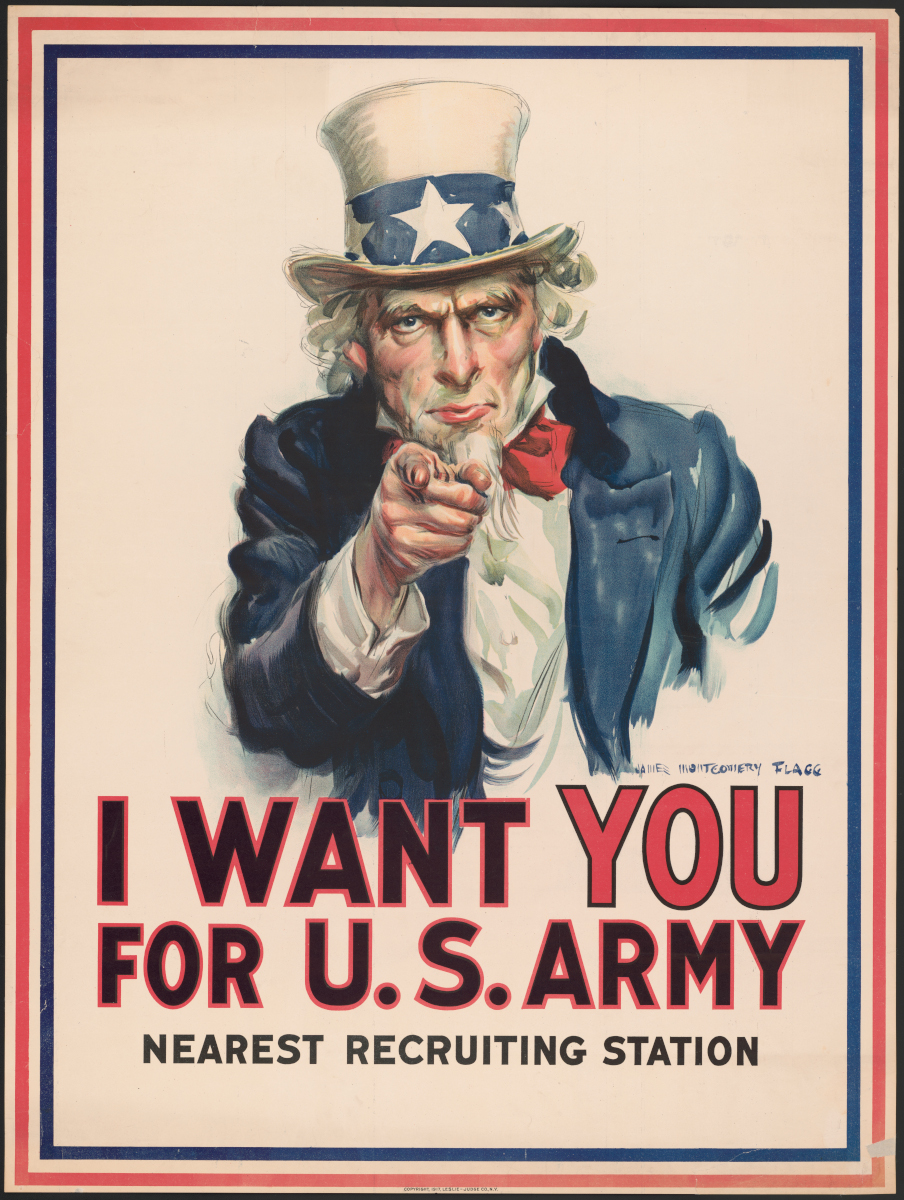 I want you for the U.S. army